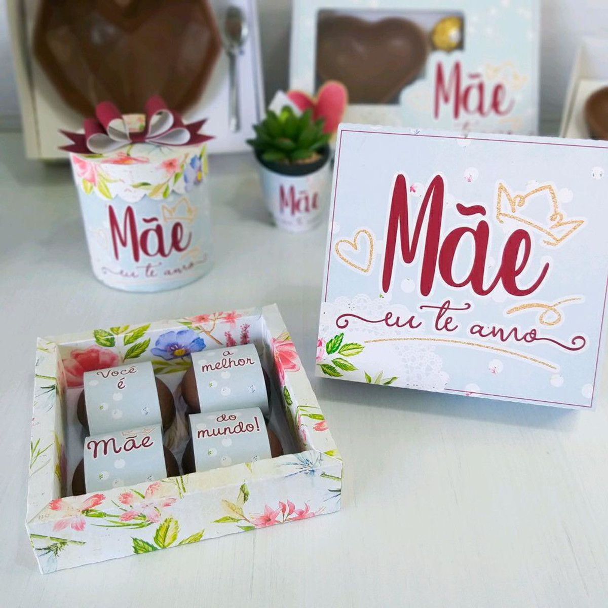 ARQUIVO CORTE CAIXA PÃO DE MEL E FOTO DIA DAS MÃES #5026