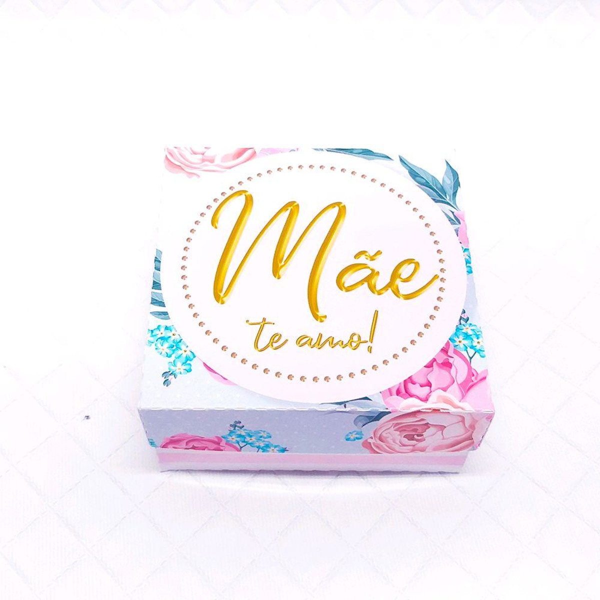 Arquivo Corte Caixa para 4 Doces Dia das Mães #5045 - Imagem 2