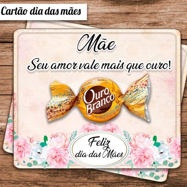 ARQUIVO CORTE CARTÃO DIA DAS MÃES BOMBOM #5068 - Imagem 2