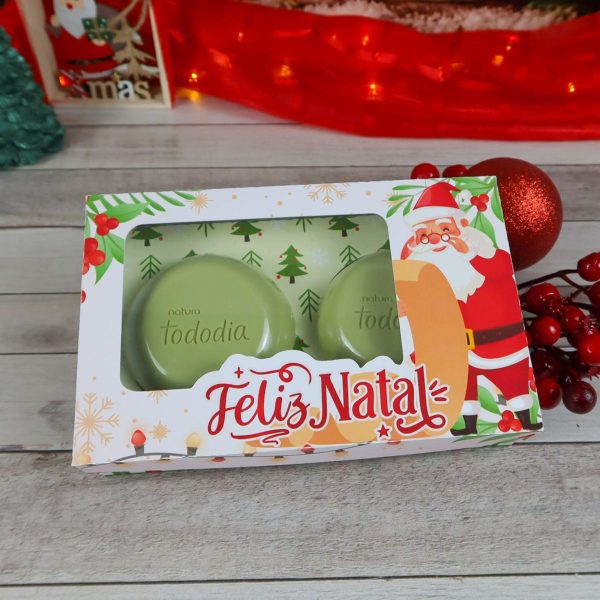 Arquivo Corte Kit Caixas Envelope para Sabonete Natal #16598 - Image 3
