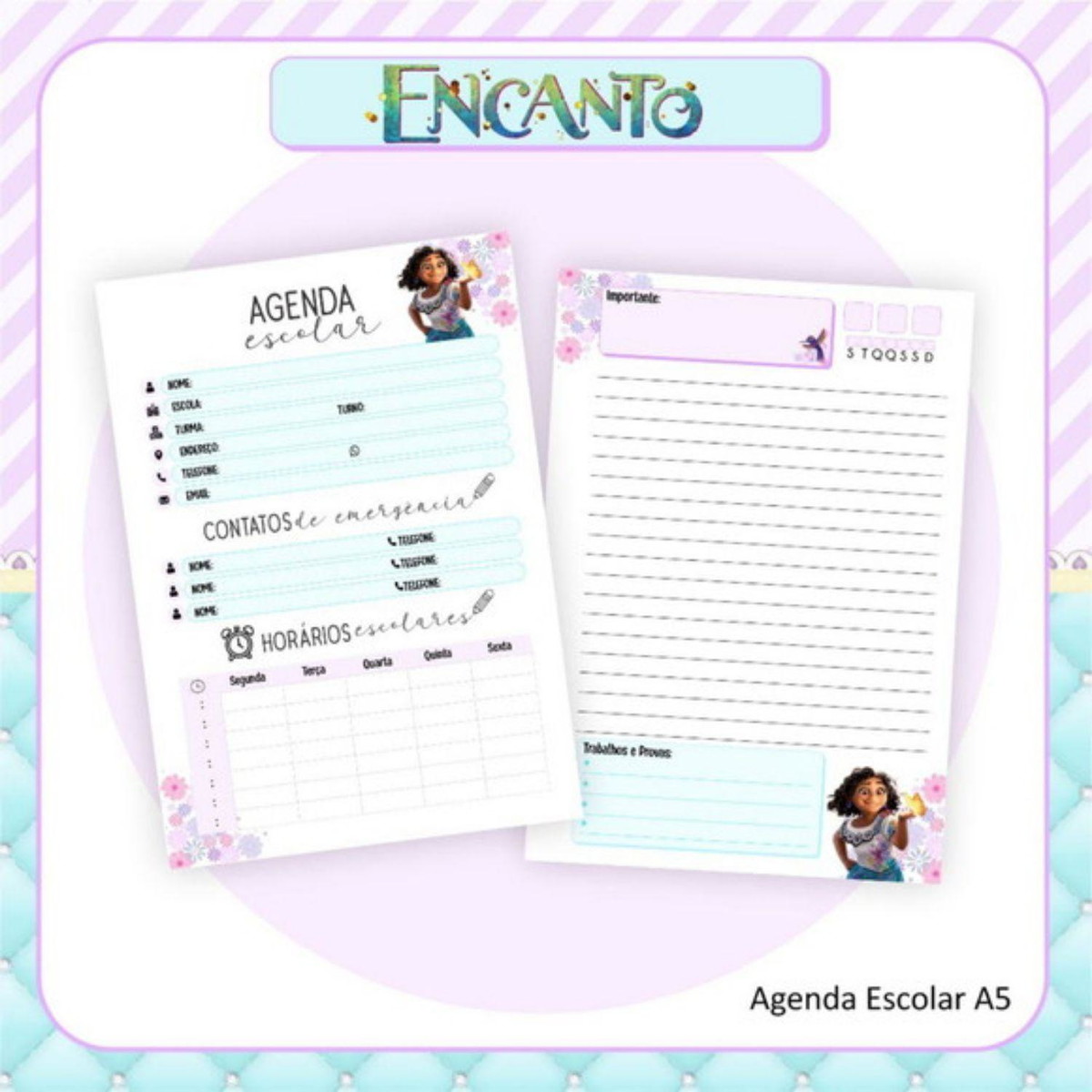 Arquivo Corte Kit Encardenação Encanto 2023 #14677 - Imagem 2