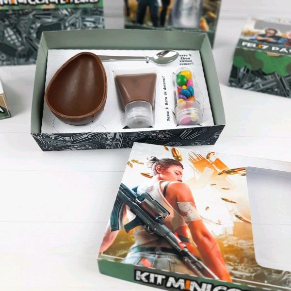 ARQUIVO CORTE PASCOA CAIXA MINI CONFEITEIRO FREE FIRE #3364