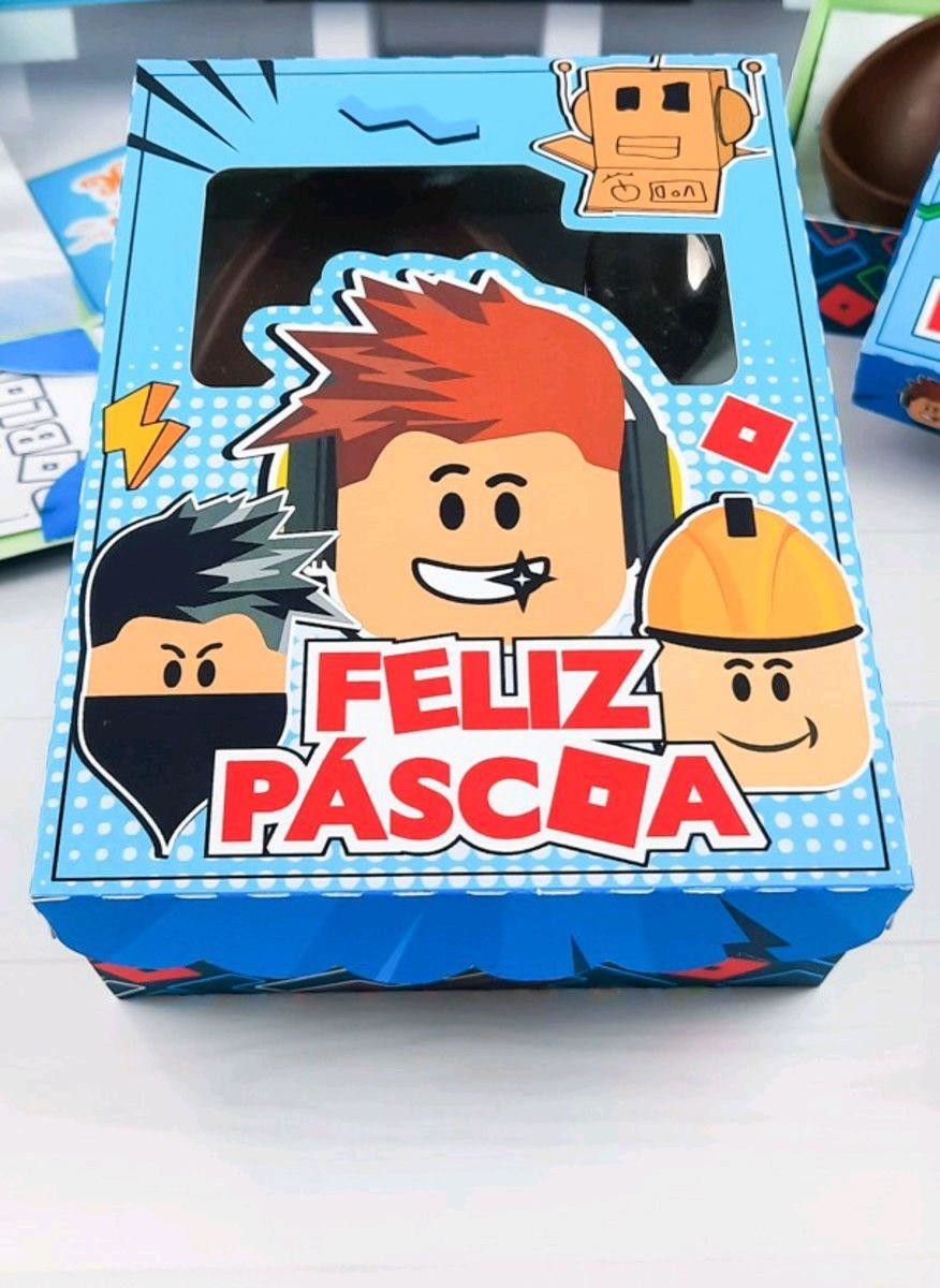 ARQUIVO CORTE PASCOA CAIXA OVO DE COLHER ROBLOX 250g #3396 - Imagem 2