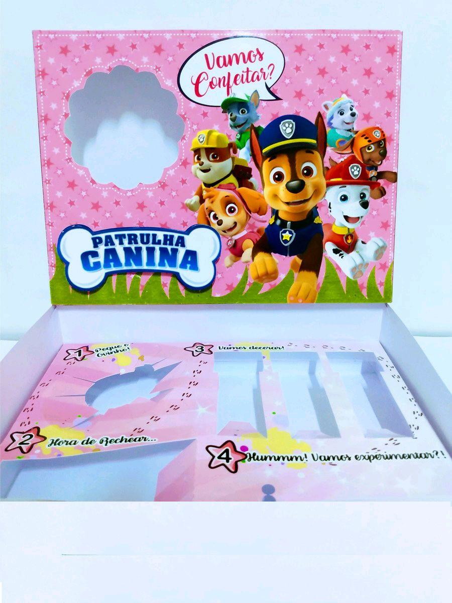 ARQUIVO CORTE PASCOA MINI CONFEITEIRO PATRULHA CANINA #3063