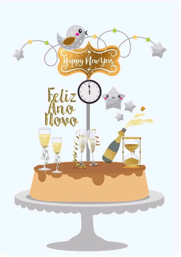 ARQUIVO CORTE TOPO DE BOLO NATAL ANO NOVO (#2177)STUDIO PDF