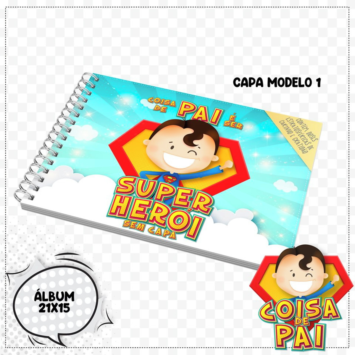 Arquivo de Corte capas para caderno e bloquinhos - Imagem 3