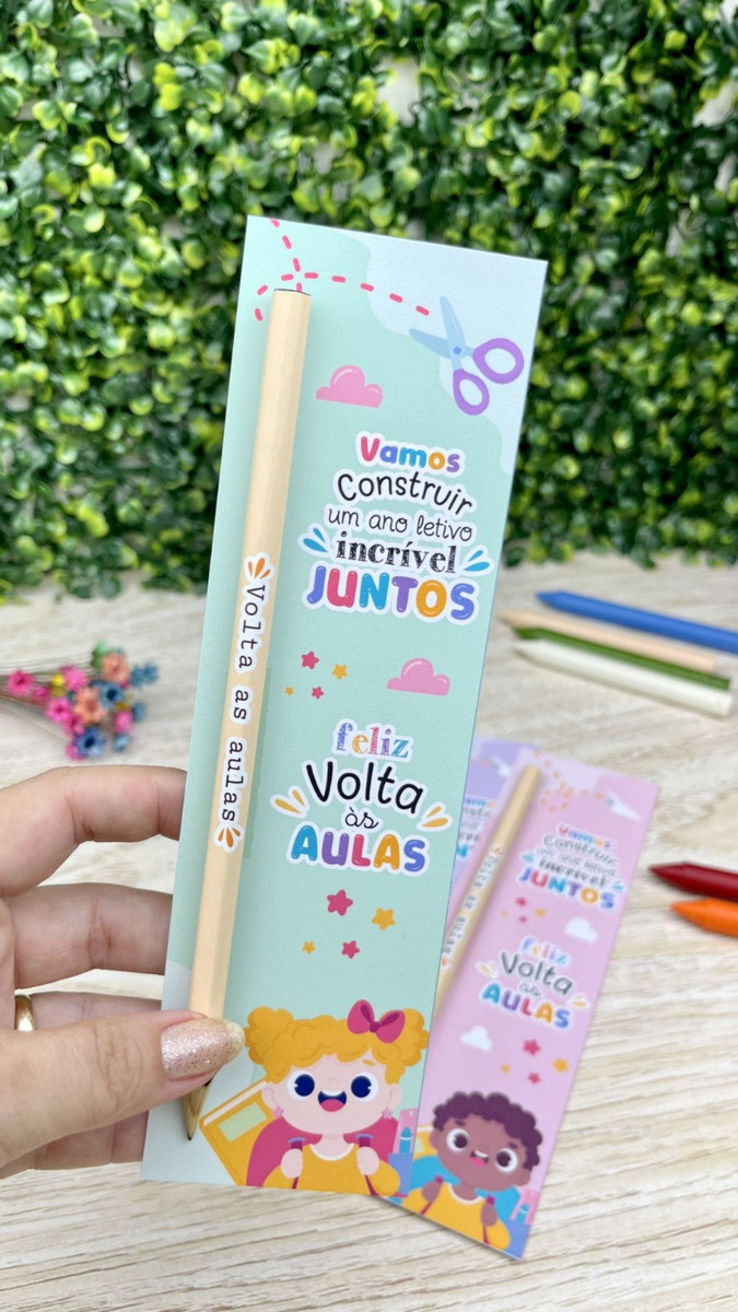 Arquivo de Corte Card Lapis Volta às Aulas #16817 - Imagem 3