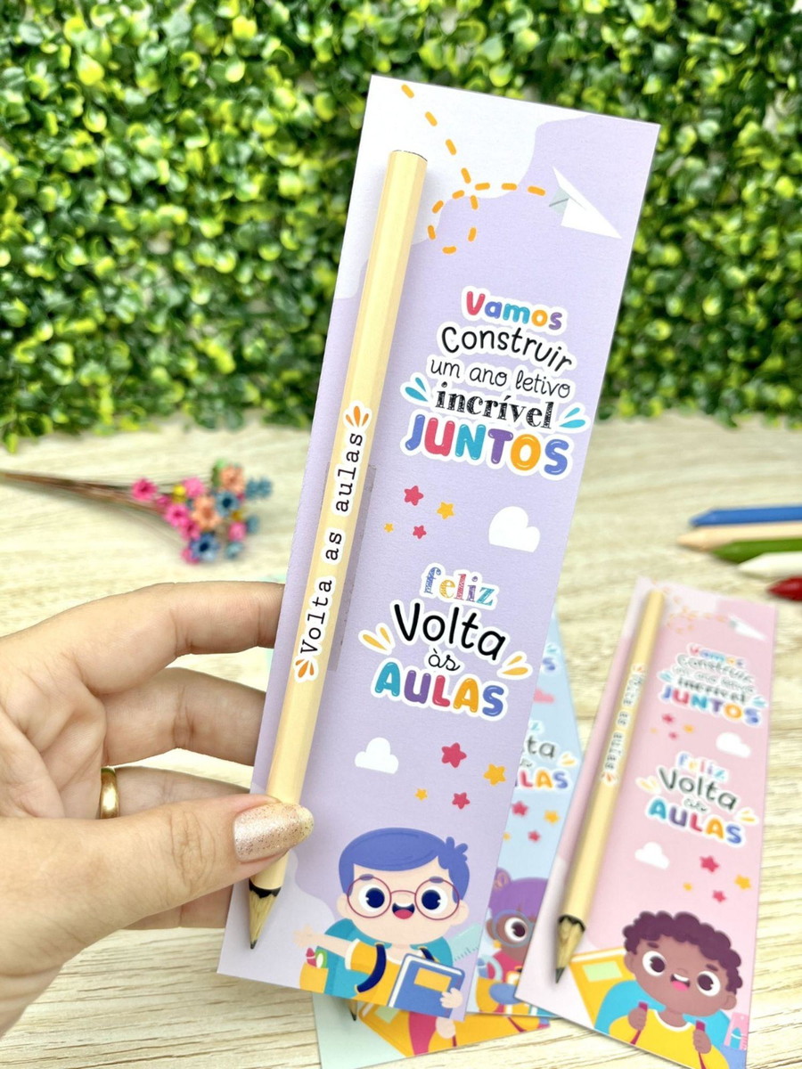 Arquivo de Corte Card Lapis Volta às Aulas #16817 - Imagem 5