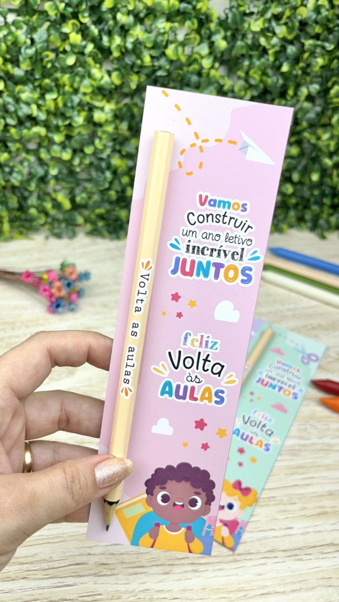 Arquivo de Corte Card Lapis Volta às Aulas #16817 - Imagem 2