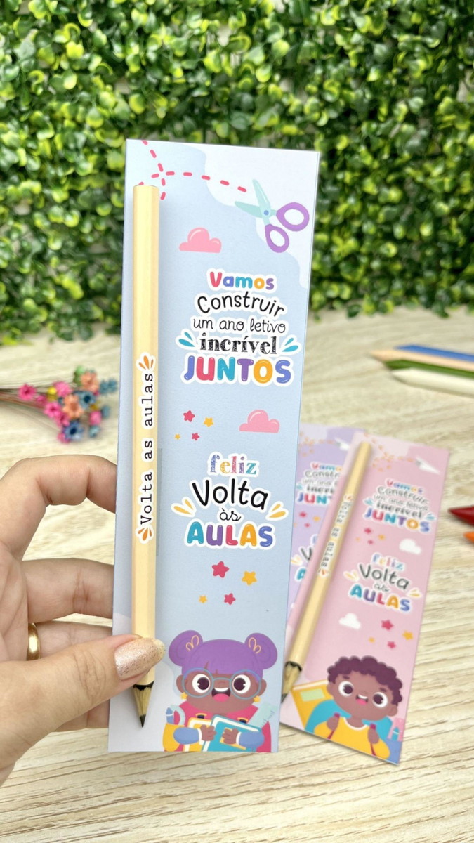 Arquivo de Corte Card Lapis Volta às Aulas #16817 - Imagem 4