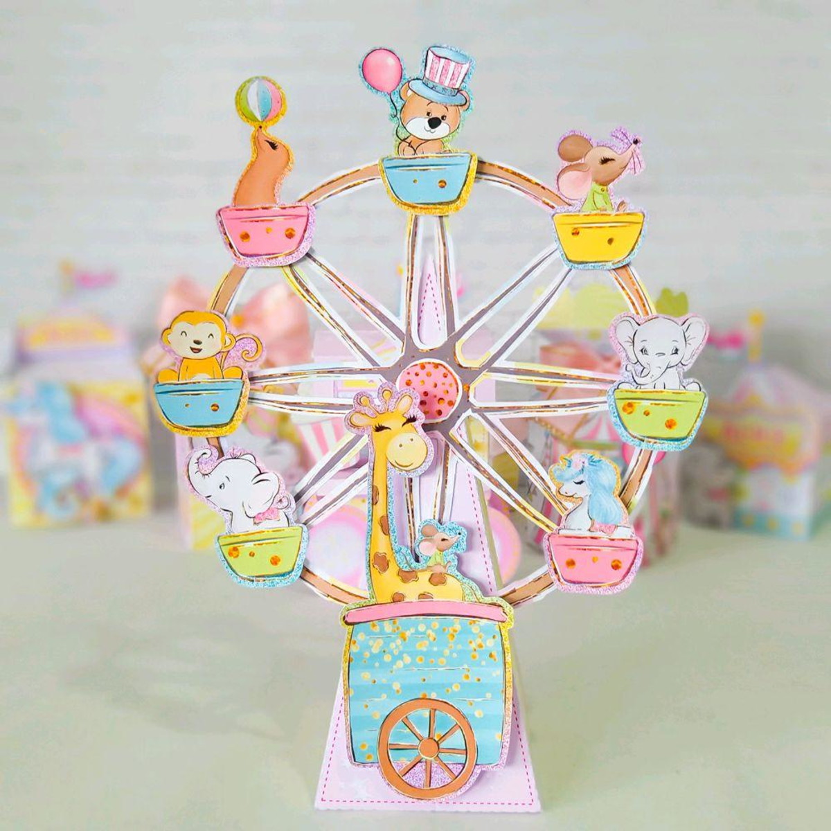 Arquivo de Corte Circo Candy Color (#1461) pdf e Studio - Imagem 4
