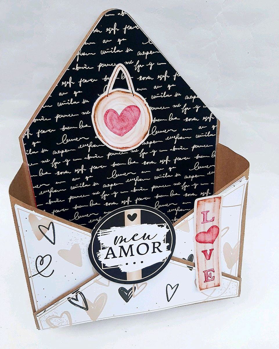 ARQUIVO DE CORTE DIA DOS NAMORADOS CESTA ENVELOPE #5638