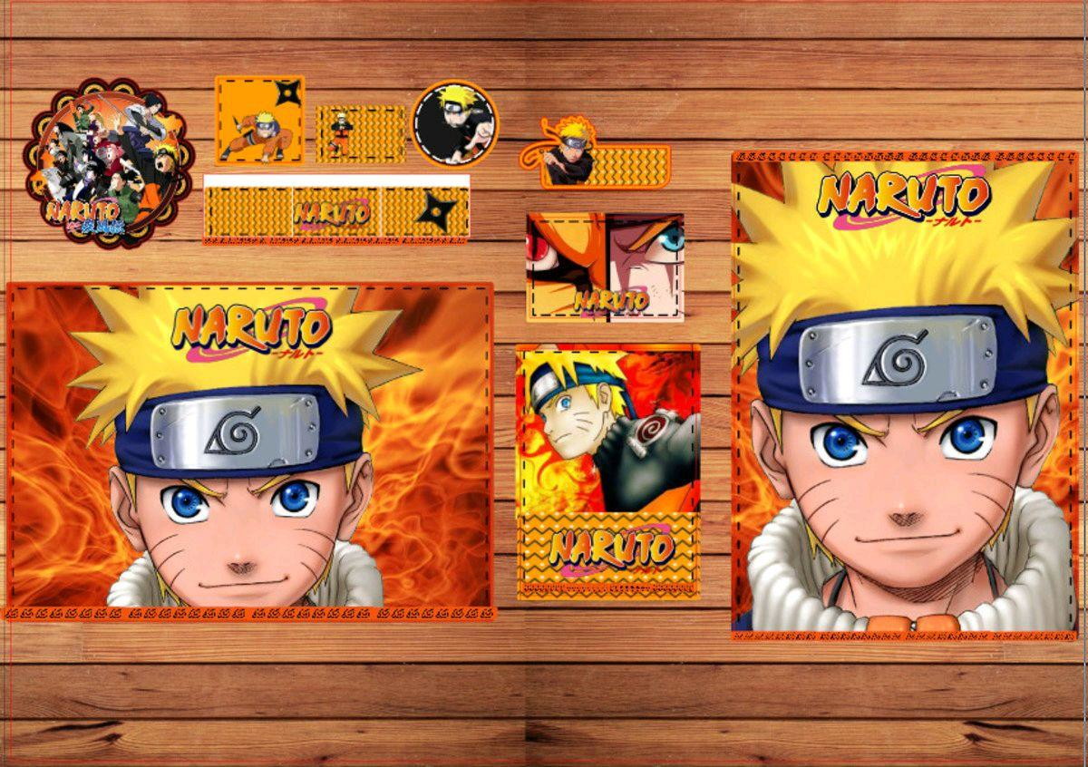 ARQUIVO DE CORTE ETIQUETA ESCOLAR NARUTO (#2431)