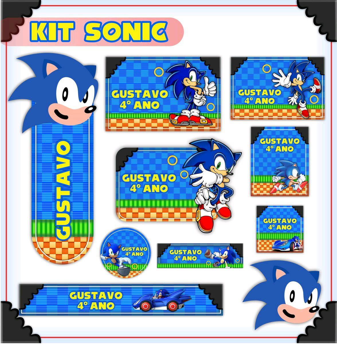 ARQUIVO DE CORTE ETIQUETA ESCOLAR SONIC (#2597)