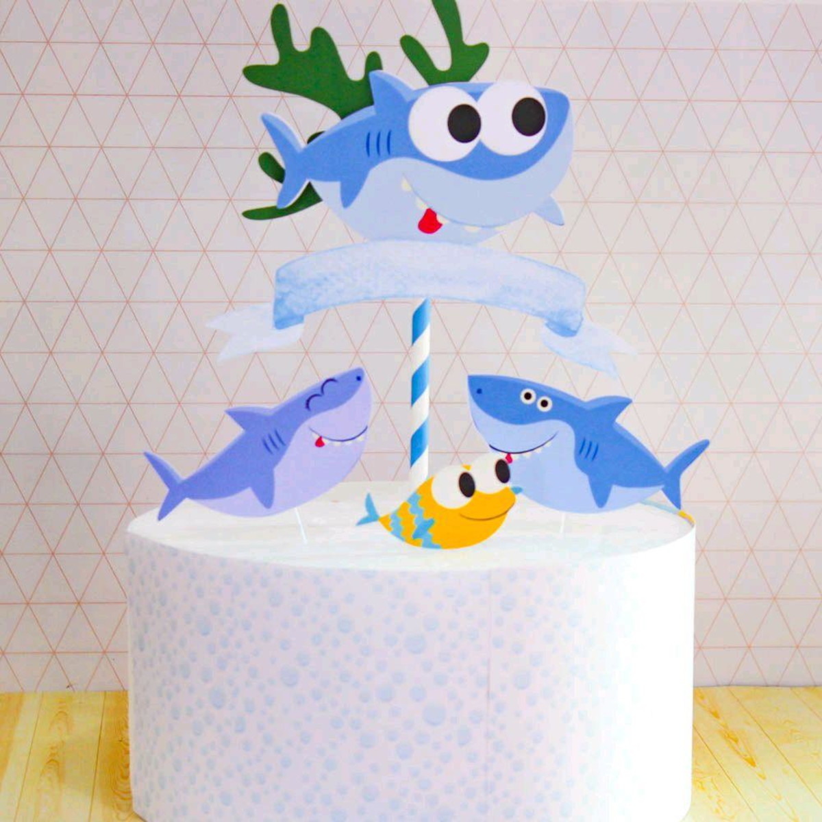 ARQUIVO DE CORTE KIT BABY SHARK (#1419) PDF E STUDIO - Imagem 3
