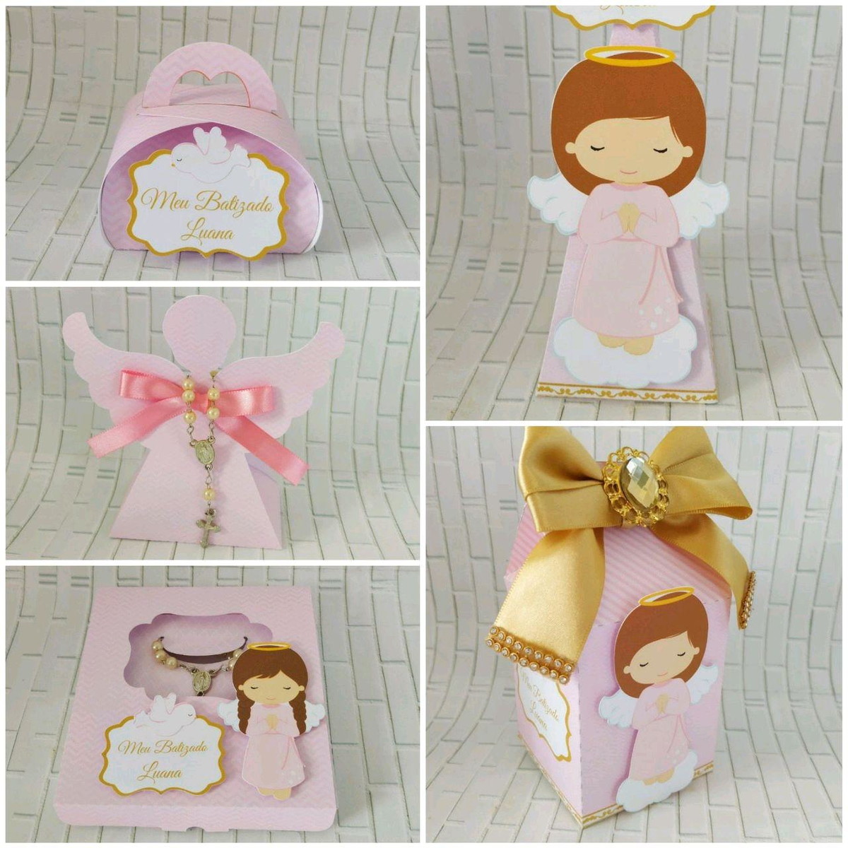ARQUIVO DE CORTE KIT BATIZADO MENINA #7067 PDF E STUDIO