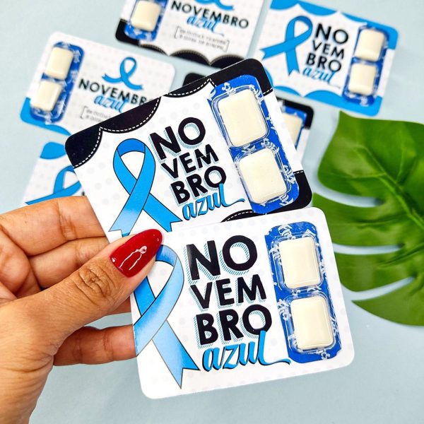 Arquivo de Corte Kit Card com Chiclete Novembro Azul #16533