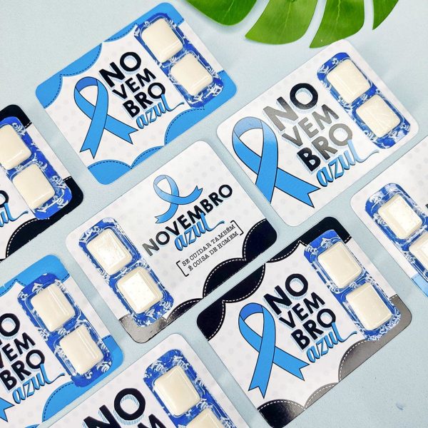 Arquivo de Corte Kit Card com Chiclete Novembro Azul #16533 - Image 5