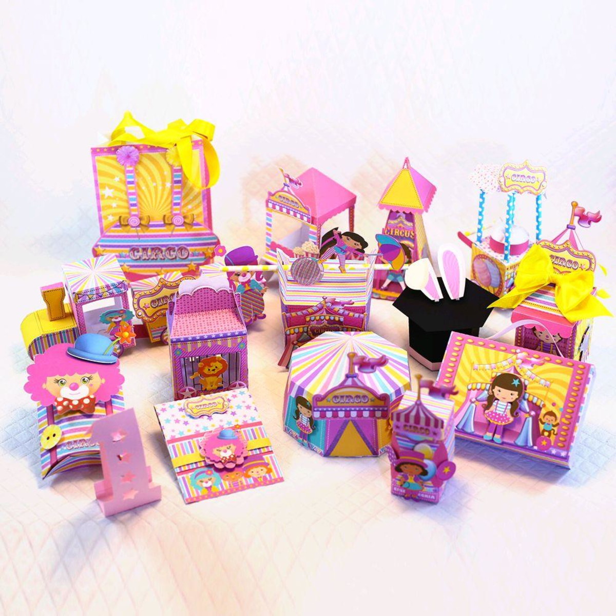 ARQUIVO DE CORTE KIT CIRCO ROSA (#9146) STUDIO E PDF