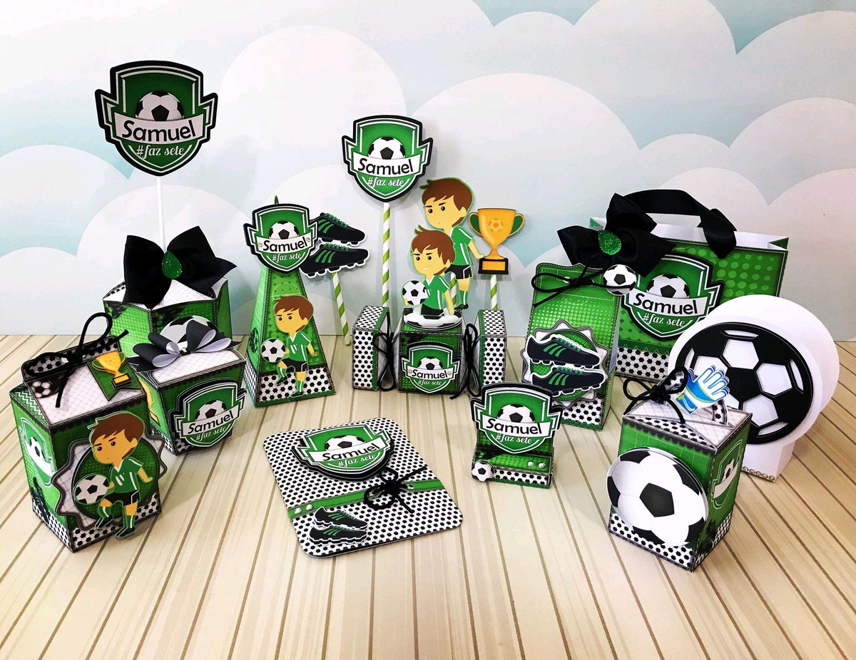 Arquivo de Corte Kit Futebol #9054 pdf Studio