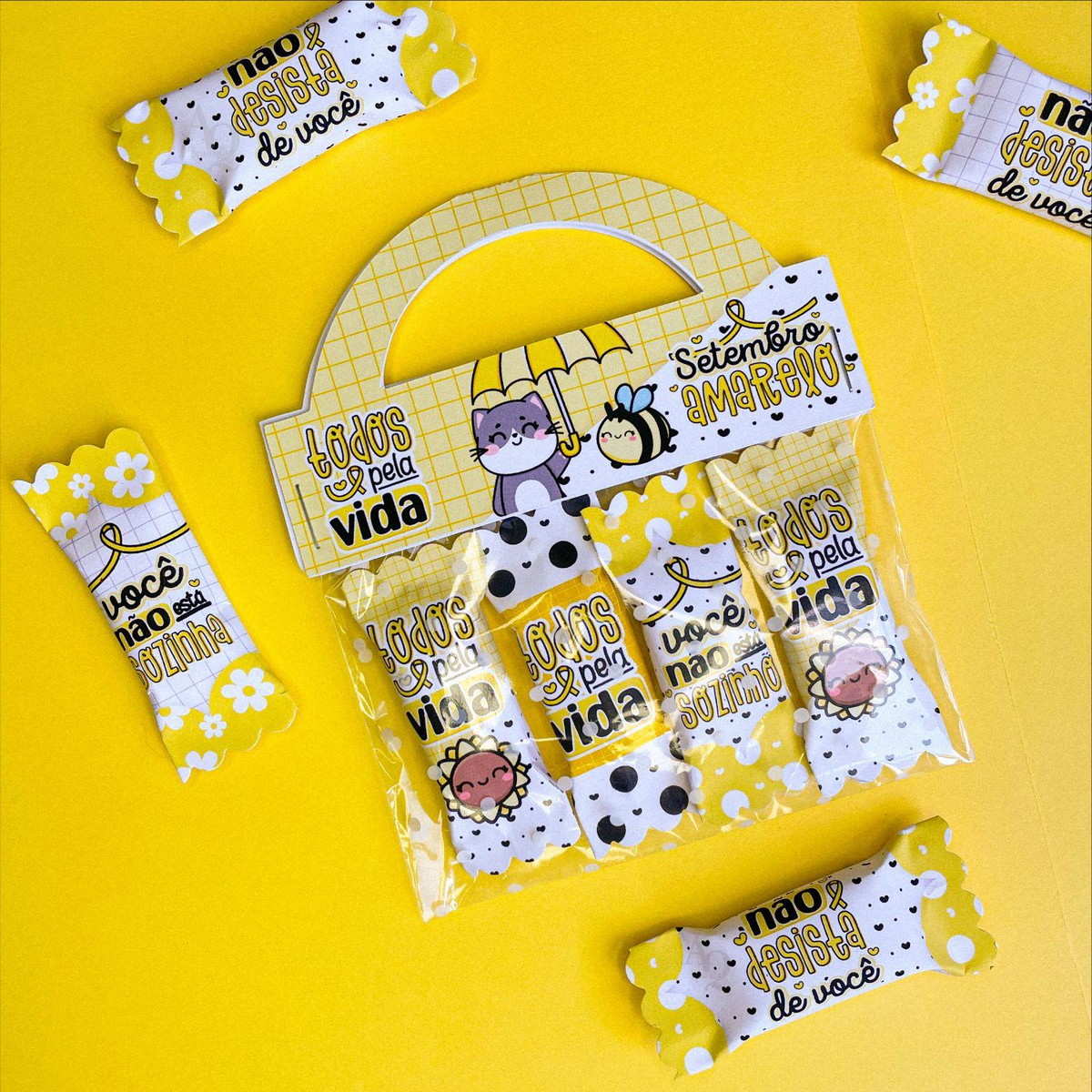 Arquivo De Corte Kit Lapelas Setembro Amarelo #15295