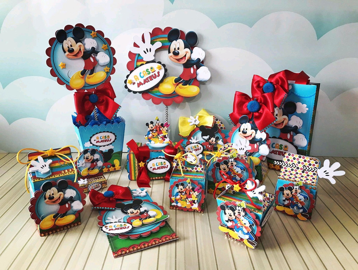 ARQUIVO DE CORTE KIT MICKEY (#7810) - PDF E STUDIO