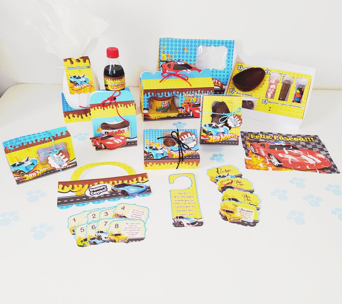 ARQUIVO DE CORTE KIT PASCOA HOTWHEELS #13699