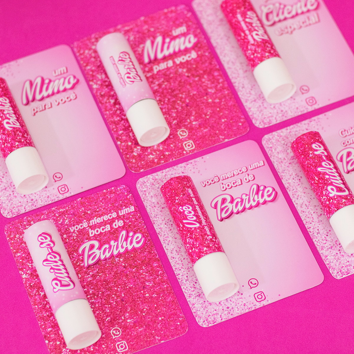 Arquivo de Corte: Mimo Cliente Card Manteiga de Cacau Barbie