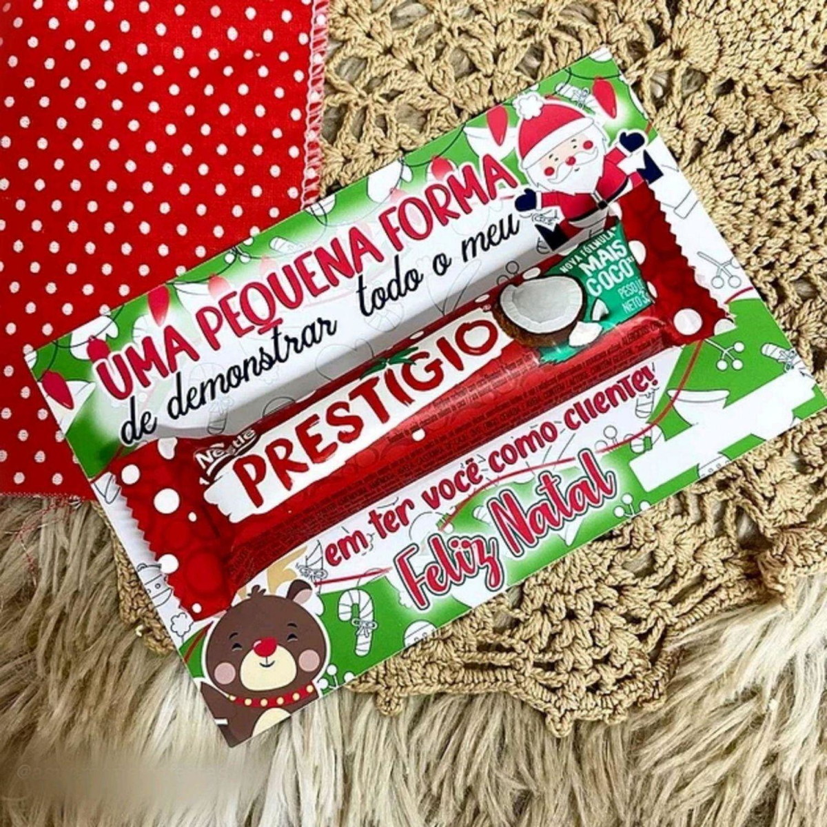 Arquivo de Corte Natal Kit Mimo Cartão Card Prestigio #11300