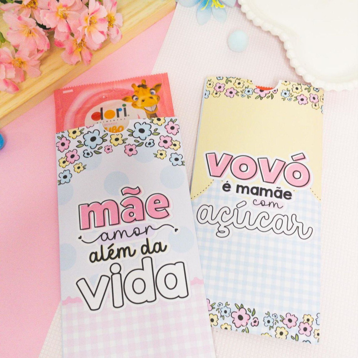 Arquivo de Corte Pacote para Balas Fini Dia das Mães #13903