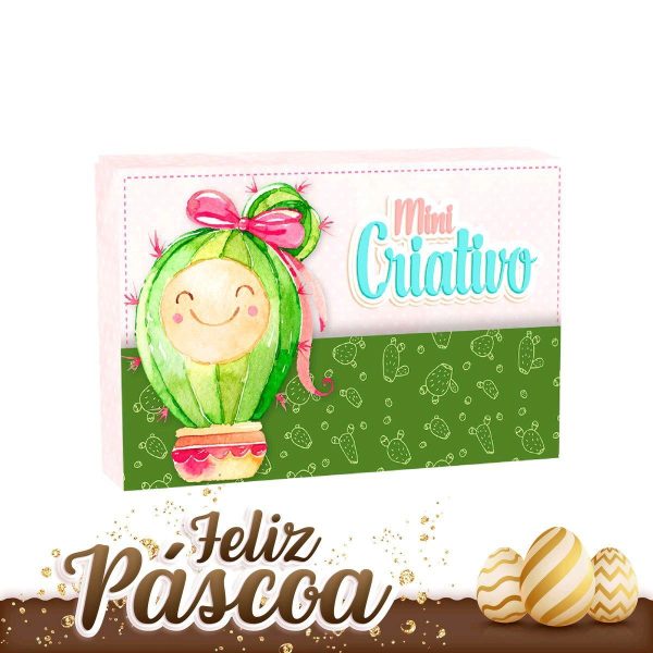ARQUIVO DE CORTE PASCOA CAIXA MINI CONFEITEIRO CACTOS #3090 - Image 2