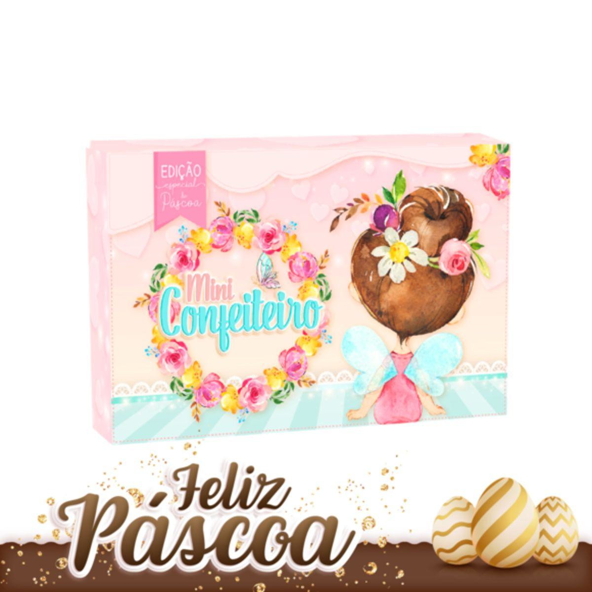 ARQUIVO DE CORTE PASCOA CAIXA MINI CONFEITEIRO FADAS (#3097) - Imagem 2