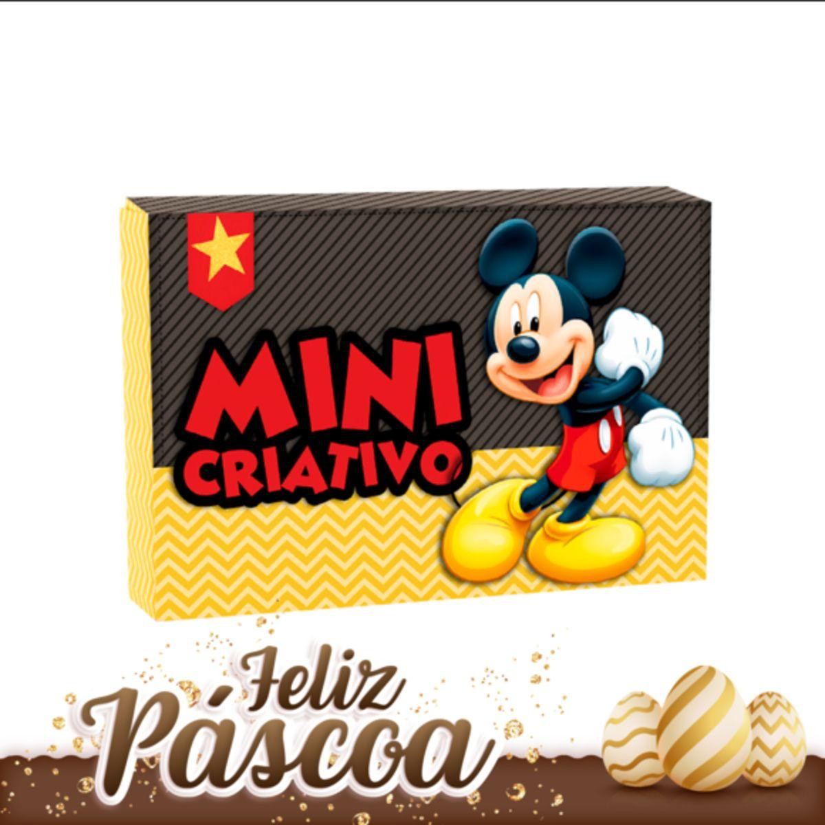 ARQUIVO DE CORTE PASCOA CAIXA MINI CONFEITEIRO MICKEY #3104 - Imagem 2