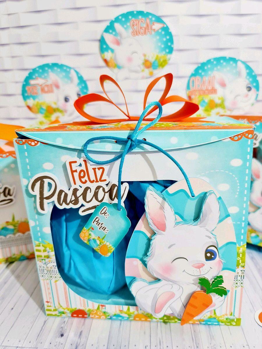 ARQUIVO DE CORTE PASCOA CAIXA OVO E COPO COELHINHO (#3325)
