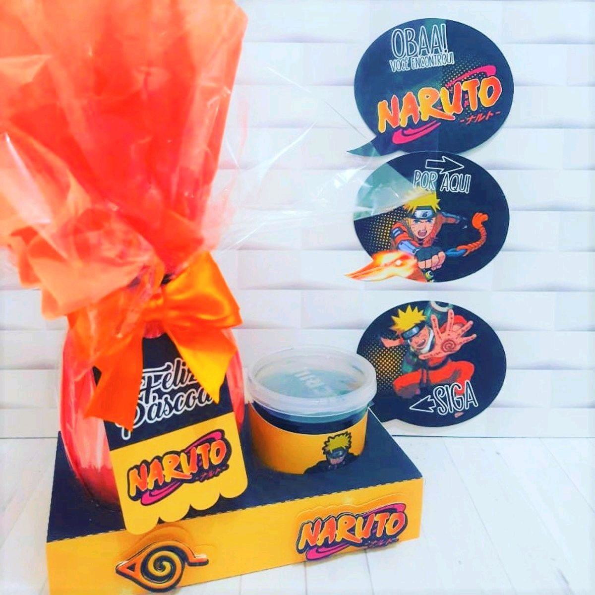 Arquivo de Corte Pascoa Caixa Ovo e Copo Naruto (#3535) - Imagem 2