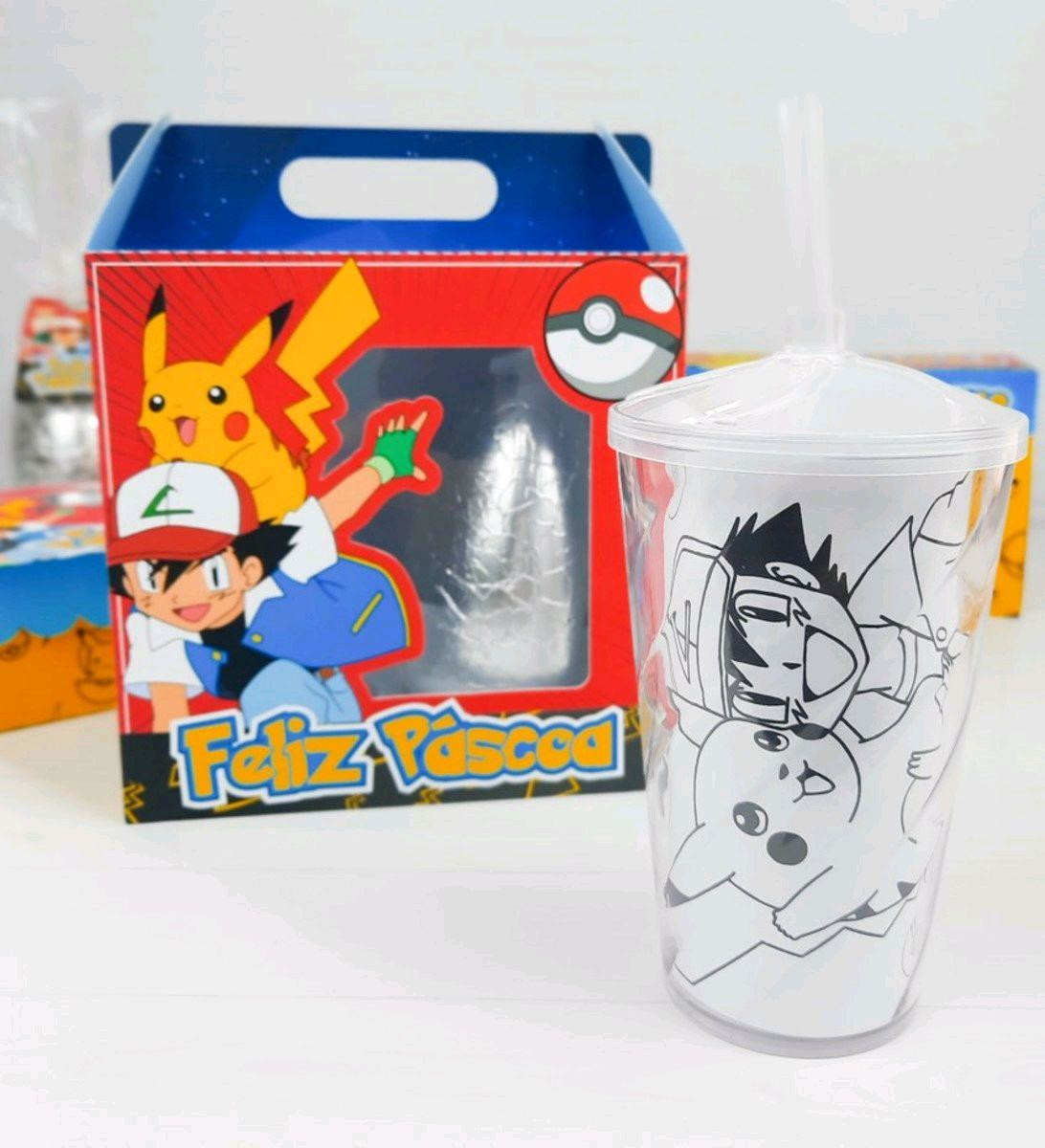 ARQUIVO DE CORTE PASCOA CAIXA OVO E COPO POKEMON (#3431) - Imagem 3
