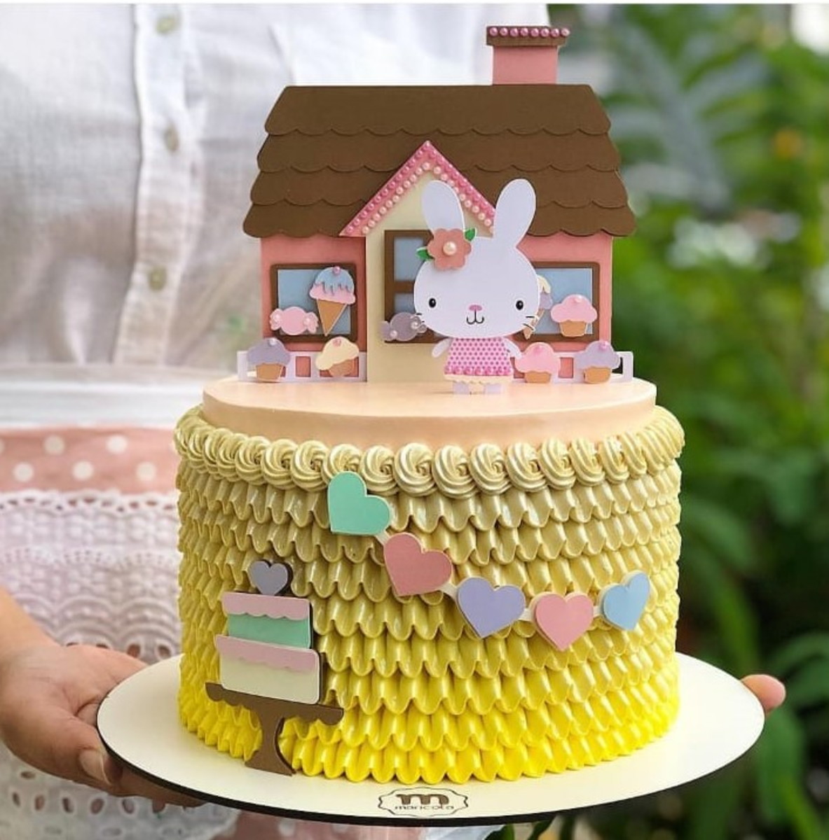 Arquivo de corte: Topo Casinha De Doces Páscoa