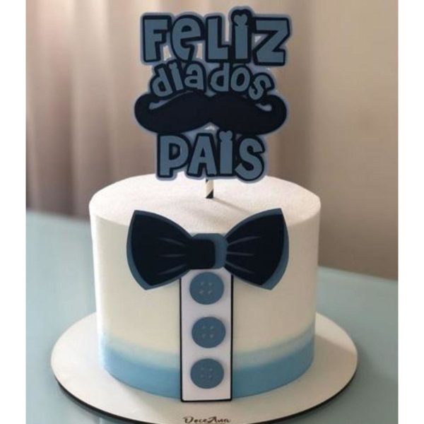 Arquivo De Corte Topo De Bolo Dia Dos Pais #15216