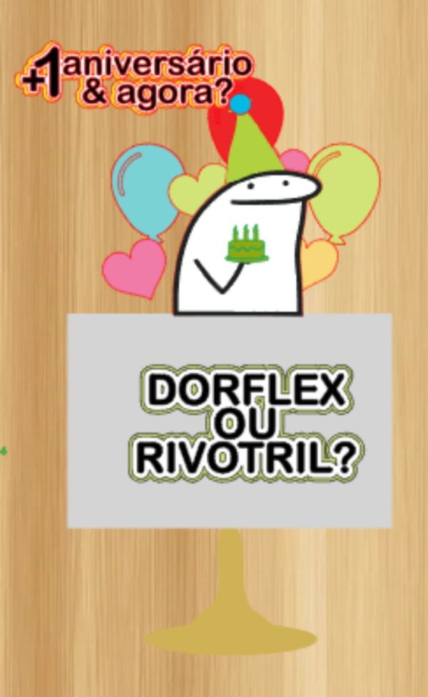 Arquivo de Corte Topo de Bolo Flork Aniversário #15680