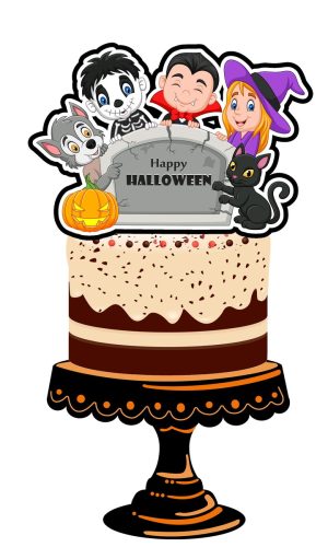 ARQUIVO DE CORTE TOPO DE BOLO HALLOWEEN (#2010) STUDIO.