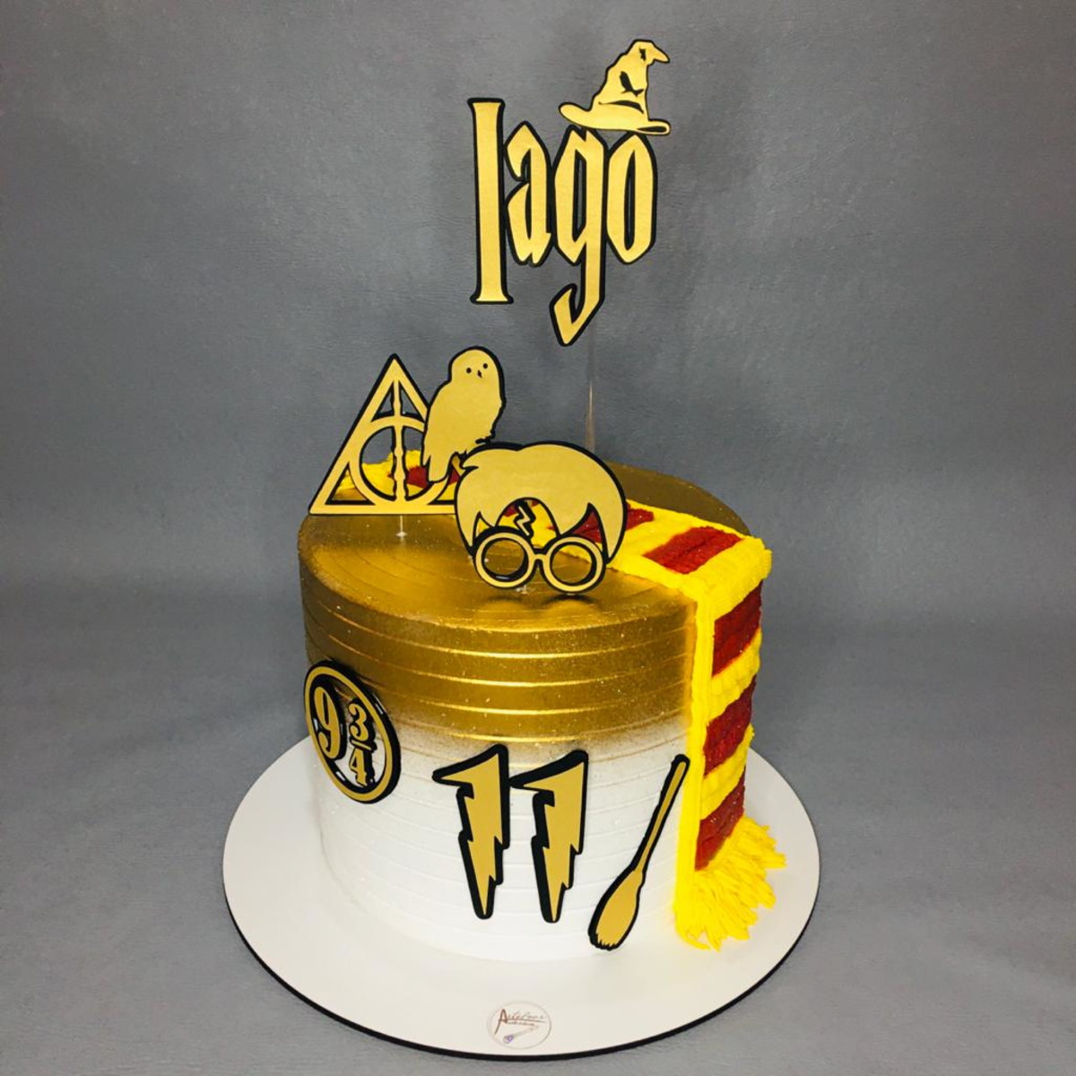 Arquivo de corte topo de bolo - Harry Potter