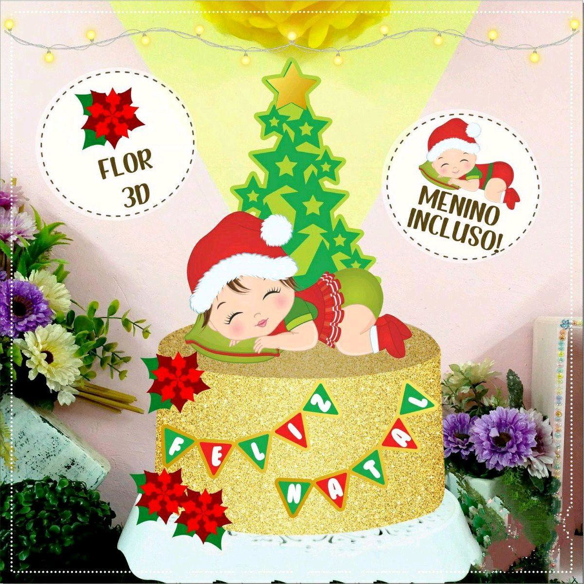 ARQUIVO DE CORTE TOPO DE BOLO NATAL (#2056) STUDIO