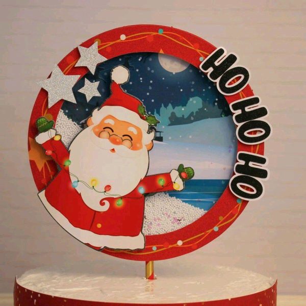 ARQUIVO DE CORTE TOPO DE BOLO NATAL SHA (#2149) STUDIO E PDF - Image 2