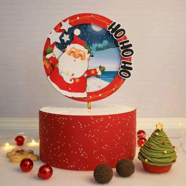ARQUIVO DE CORTE TOPO DE BOLO NATAL SHA (#2149) STUDIO E PDF