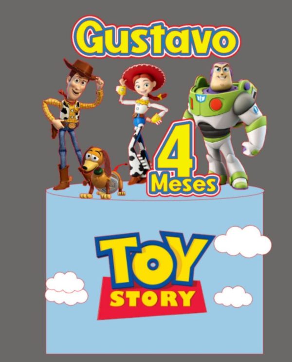 Arquivo de Corte Topo de Bolo Toy Story #17171