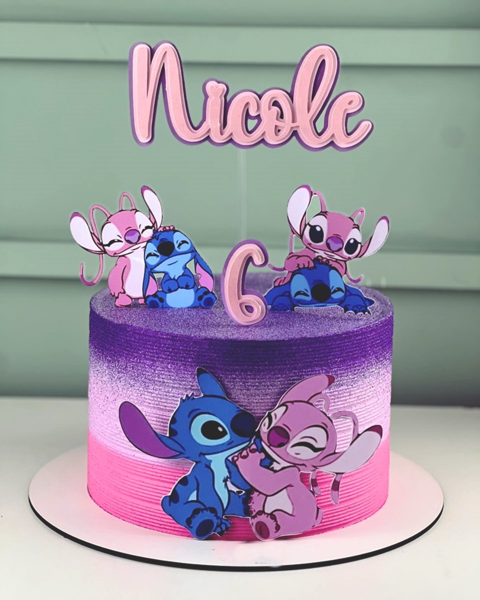 Arquivo de Corte Topo Lilo Stitch 04 - Imagem 2
