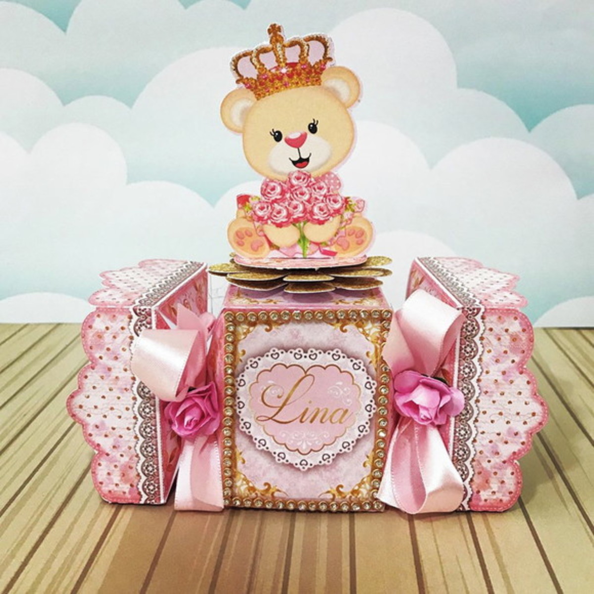 Arquivo de Corte Ursa Princesa - Imagem 2