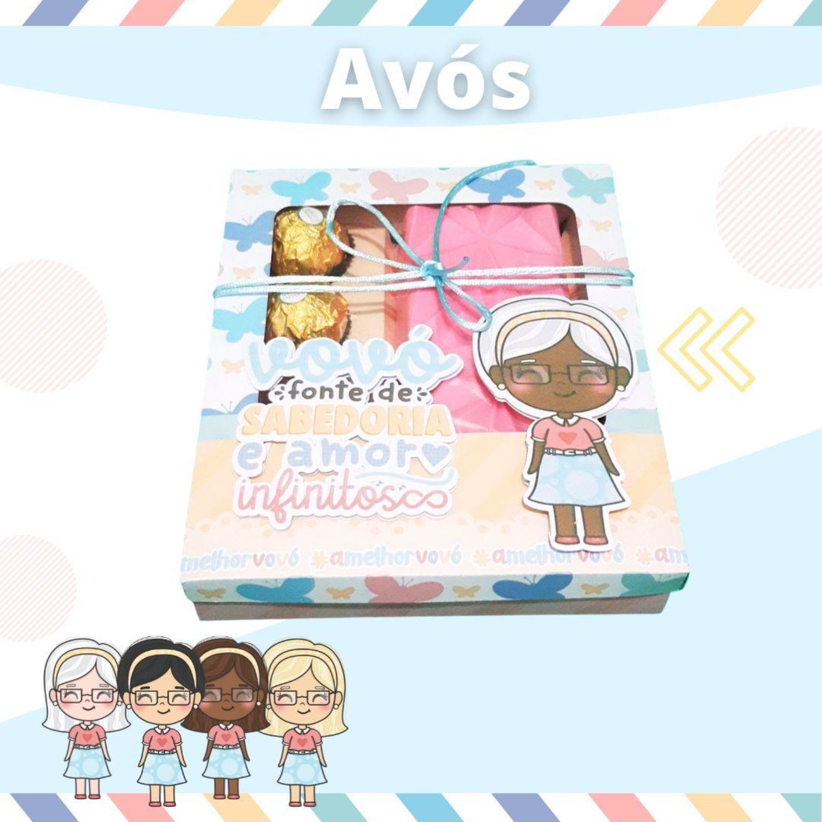 ARQUIVO DIA DOS AVOS CAIXA BARRA E DOCES #7858 PDF STUDIO