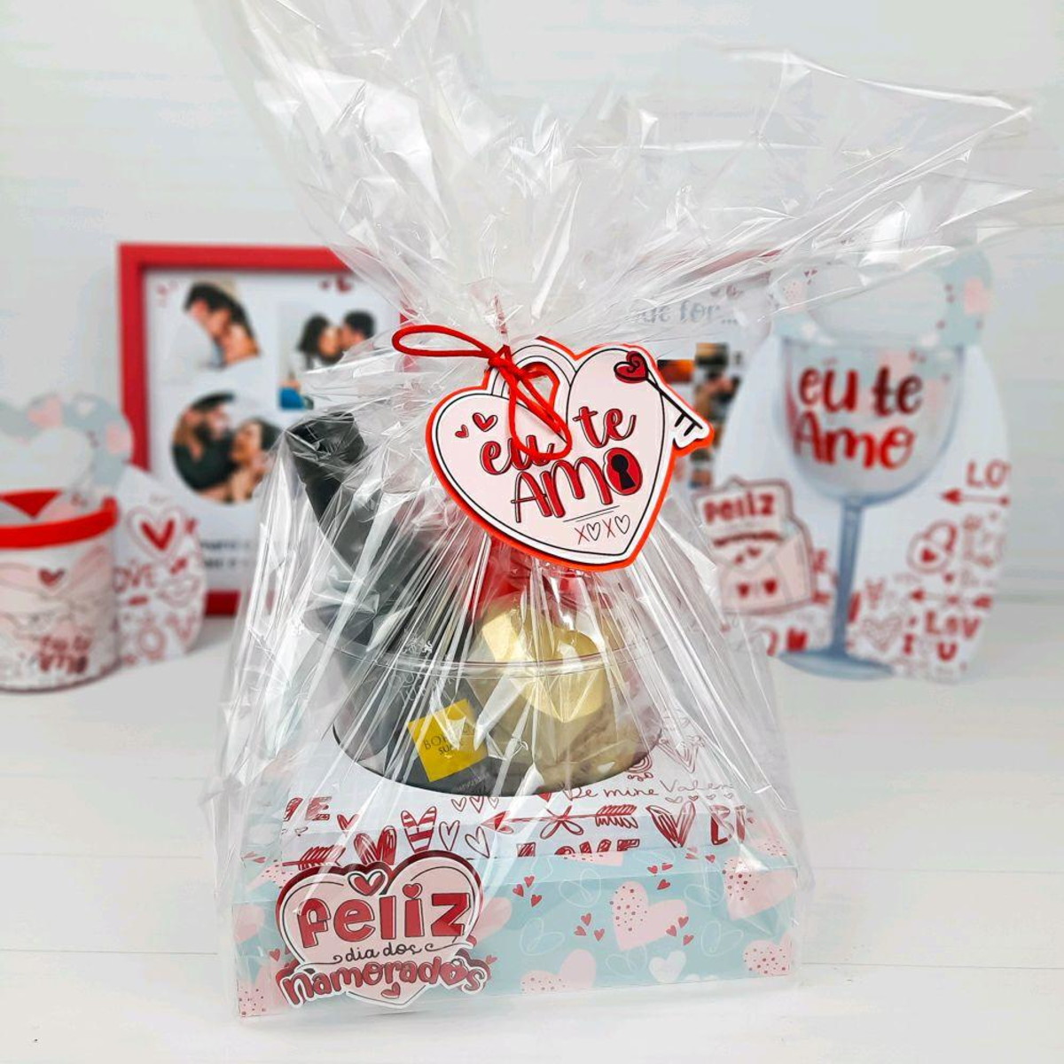 ARQUIVO DIA DOS NAMORADOS CAIXA BALDE BEBIDAS + DOCES #5619 - Imagem 4