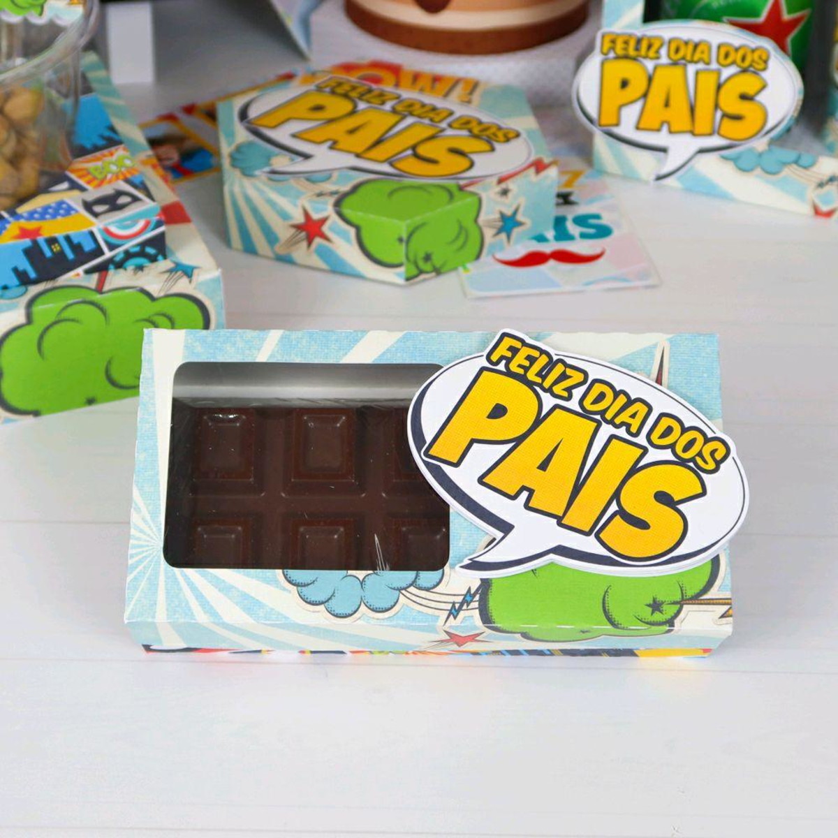 ARQUIVO DIA DOS PAIS BARRA CHOCOLATE GEEK 7961 PDF STUDIO - Imagem 2